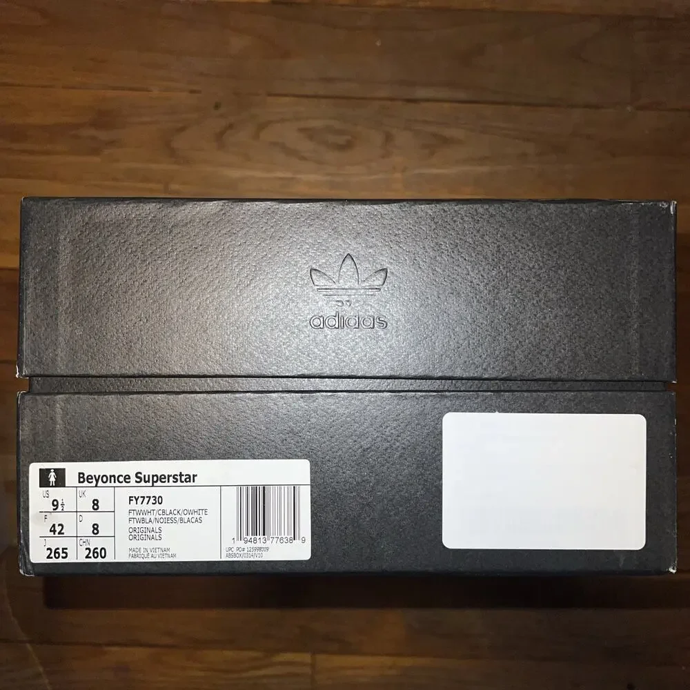 Adidas x Ivy Park Superstar Platform Cloud White Women Size 9.5/Men 8.5 NEW.NWB